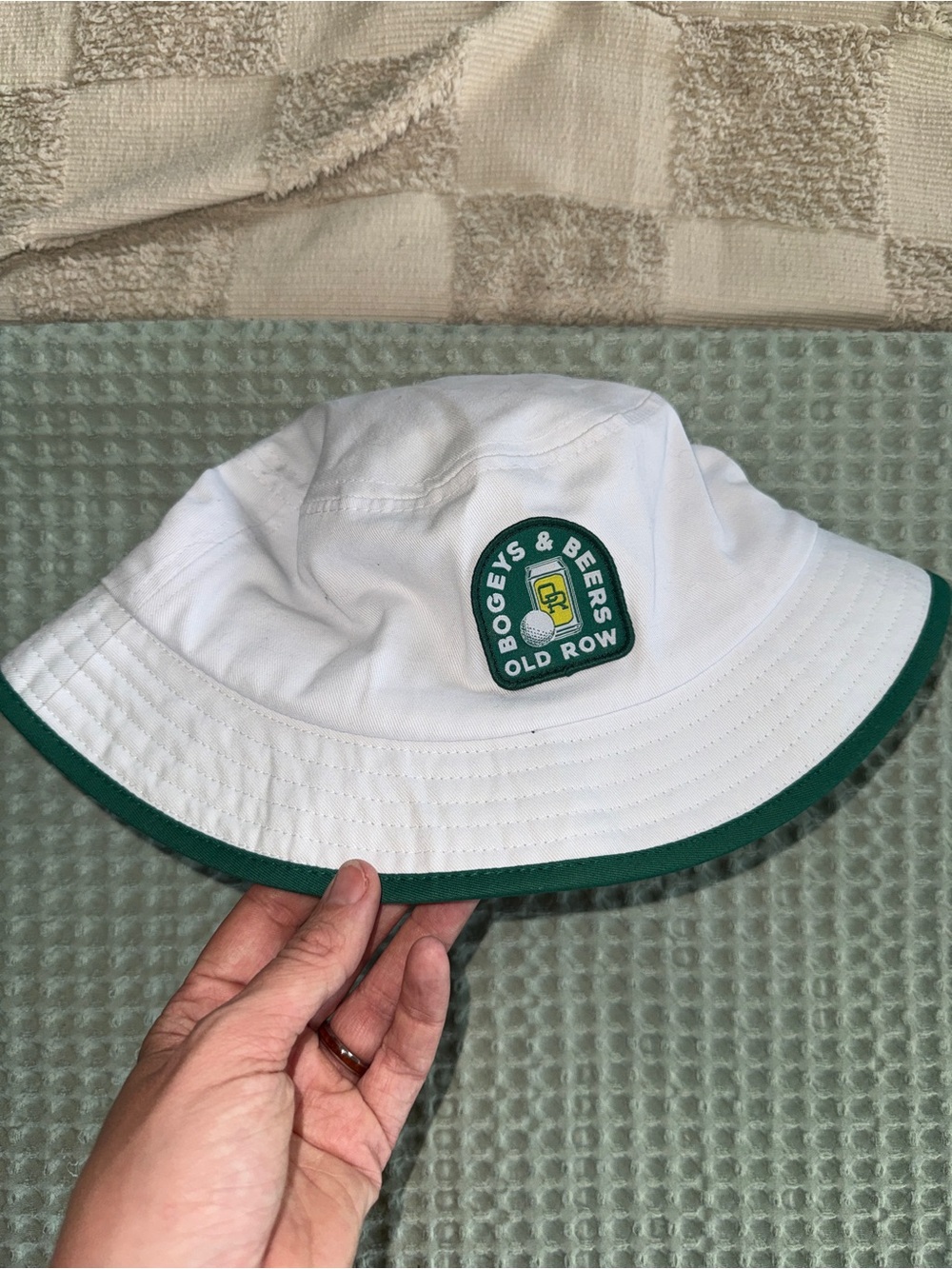 NWT Old Row “Bogeys & Beers” Bucket Hat‎